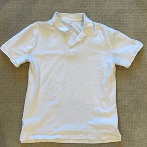 White gap polo (medium)